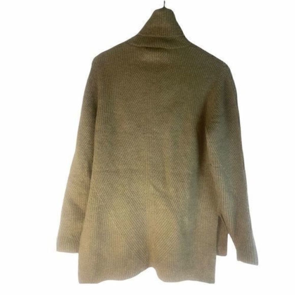 Sweet Romeo Abstract Ribbed Turtleneck Sweater XS - Picture 4 of 5